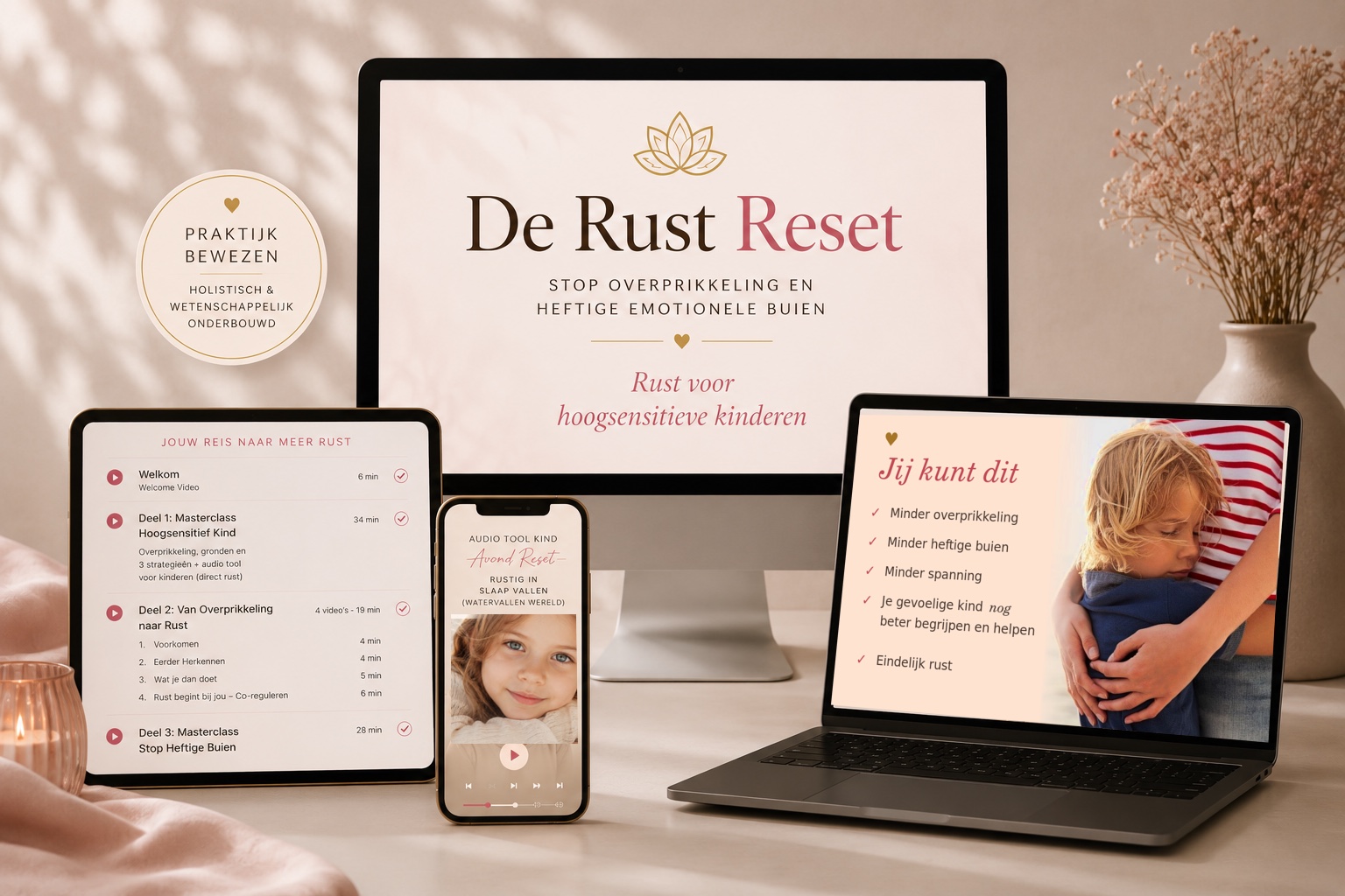De Rust Reset - Stop Overprikkeling en emotionele buien